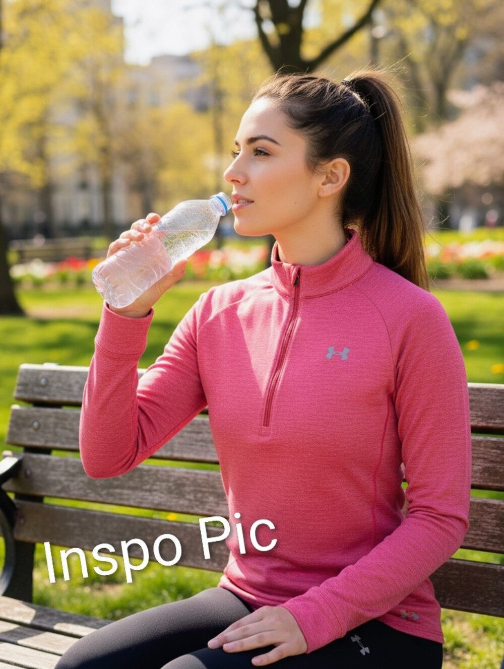 Size Sm Under Armour EUC Vibrant Peachy 1/2 Front zip long sleeve pullover - Picture 7 of 14